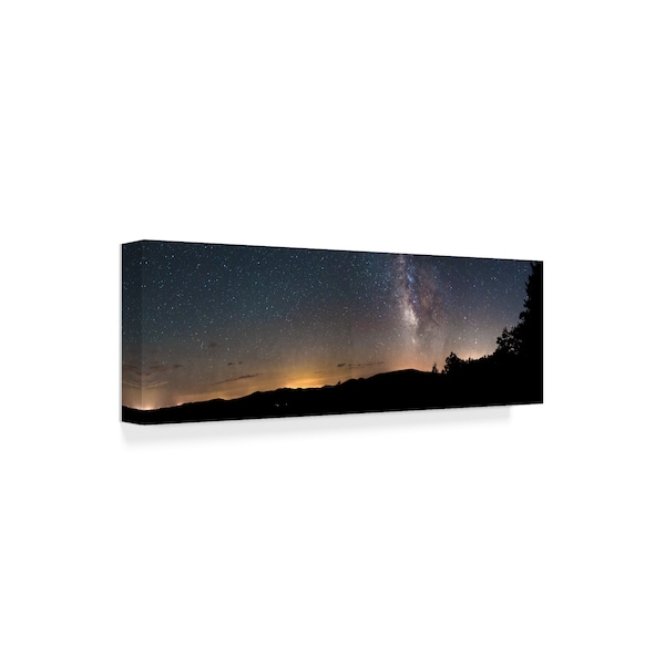 Brenda Petrella Photography Llc 'Galaxy On The Horizon' Canvas Art,16x47